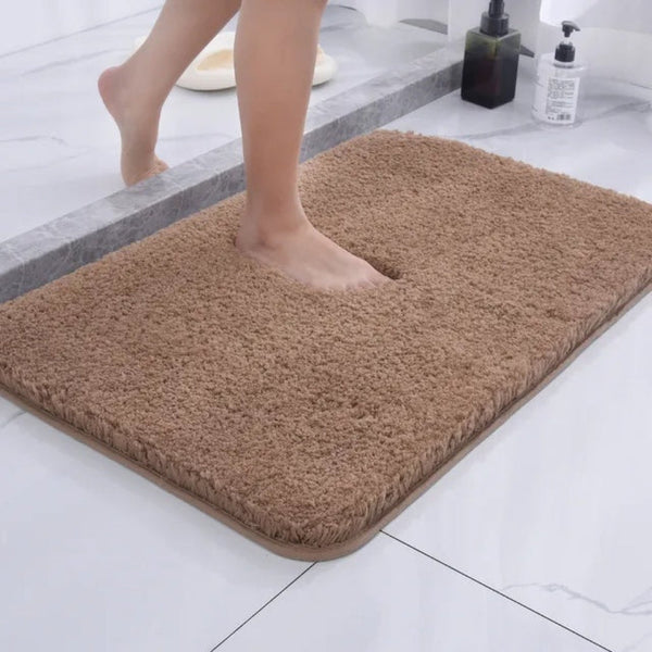 Flauschige Badematte aus Memory-Schaum