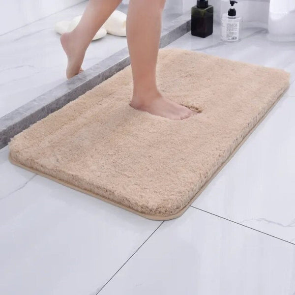 Flauschige Badematte aus Memory-Schaum