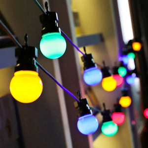 Weihnachts-LED-Lichterkette für den Außenbereich