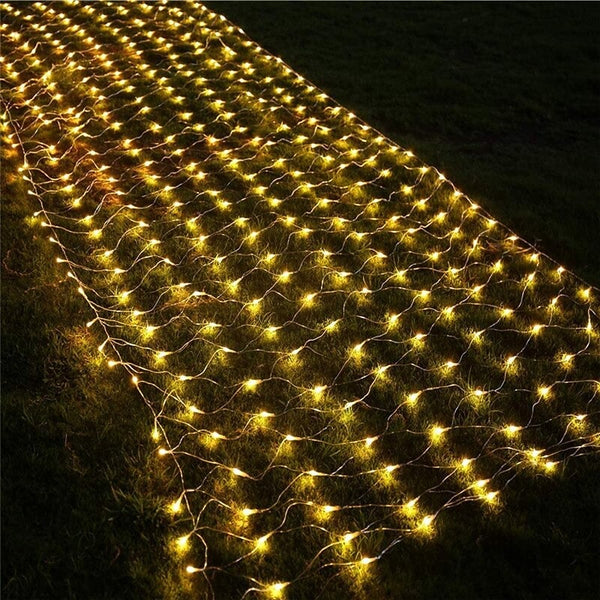 Weihnachts-LED-Lichtervorhang