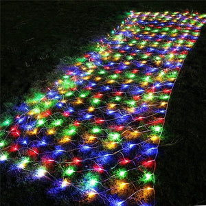 Weihnachts-LED-Lichtervorhang