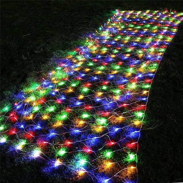 Weihnachts-LED-Lichtervorhang
