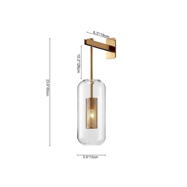 Moderne Hängende LED-Wandleuchte
