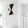 Modernem Stundenglas 2-seitige LED-Wandleuchte