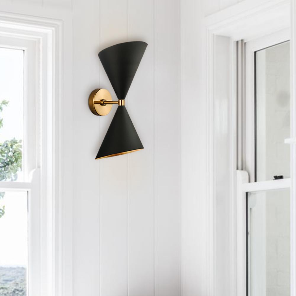Modernem Stundenglas 2-seitige LED-Wandleuchte