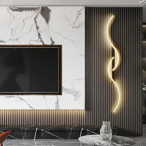 Farbwechselnde LED-Wandleuchte