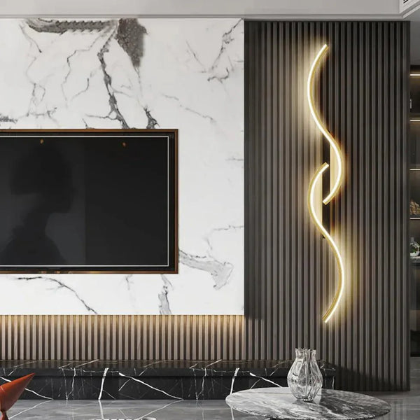 Farbwechselnde LED-Wandleuchte