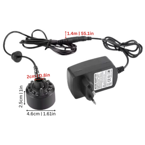 LED-Ultraschall-Nebelmaschine für Halloween-Deko
