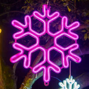 LED Schneeflocken Weihnachtsbeleuchtung Für Den Außenbereich