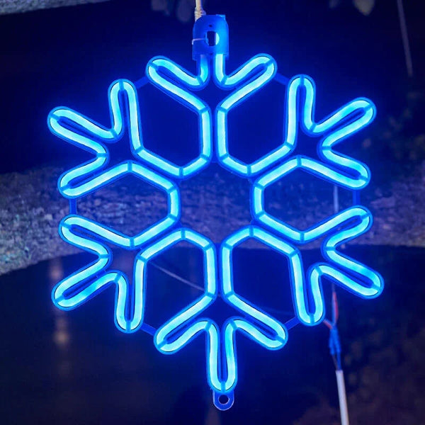 LED Schneeflocken Weihnachtsbeleuchtung Für Den Außenbereich