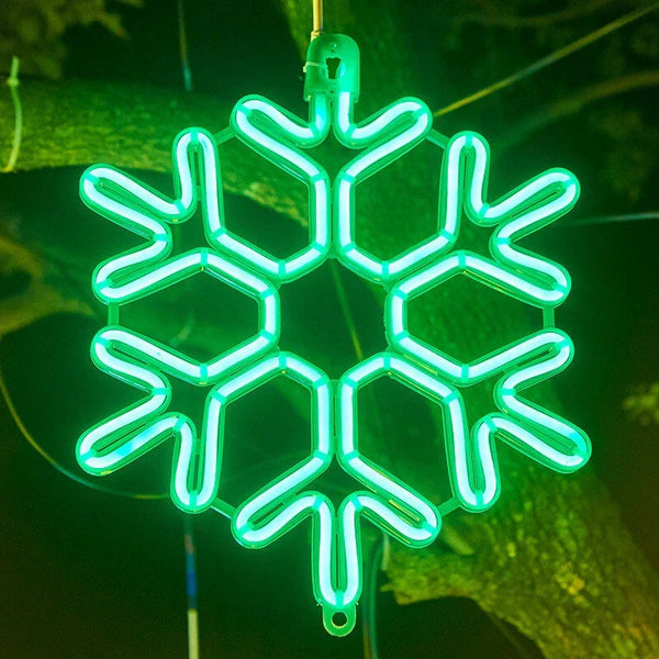 LED Schneeflocken Weihnachtsbeleuchtung Für Den Außenbereich