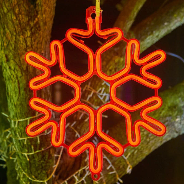 LED Schneeflocken Weihnachtsbeleuchtung Für Den Außenbereich