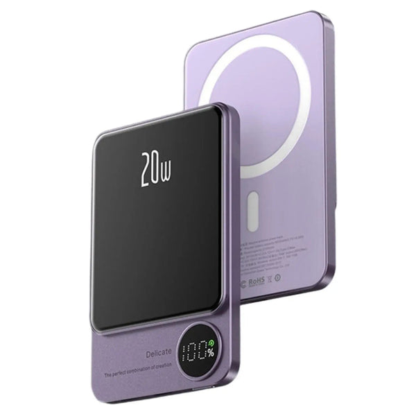 Tragbare Schlanke Kabellose Magnetische Powerbank