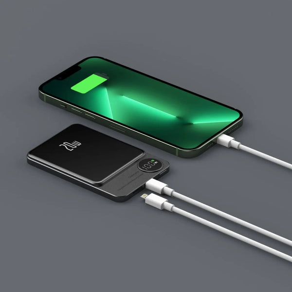 Tragbare Schlanke Kabellose Magnetische Powerbank
