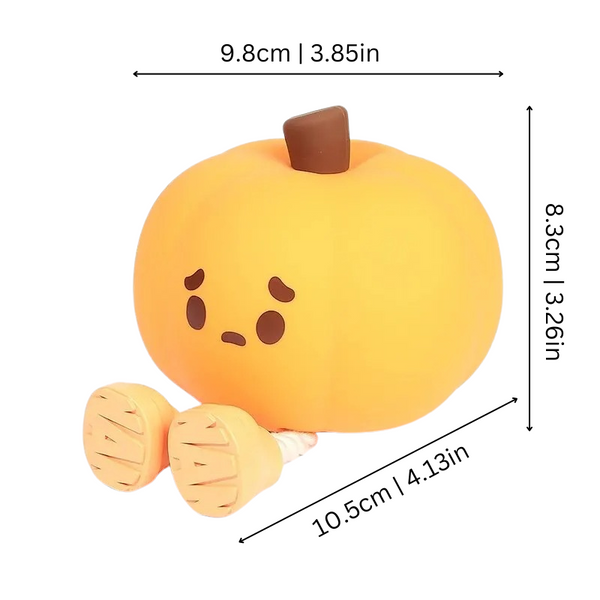 Niedlicher Kürbis Halloween Deko LED Nachtlicht