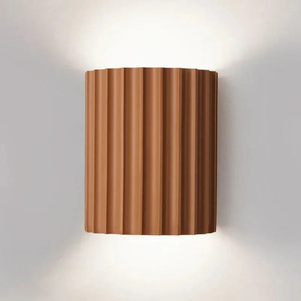 Moderne gerippte Wand LED-Wandleuchte