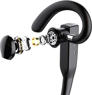 Bluetooth-Headset mit Geräuschunterdrückung und Mikrofon