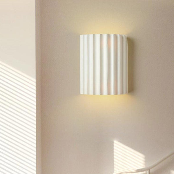 Moderne gerippte Wand LED-Wandleuchte
