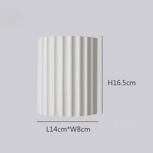 Moderne gerippte Wand LED-Wandleuchte