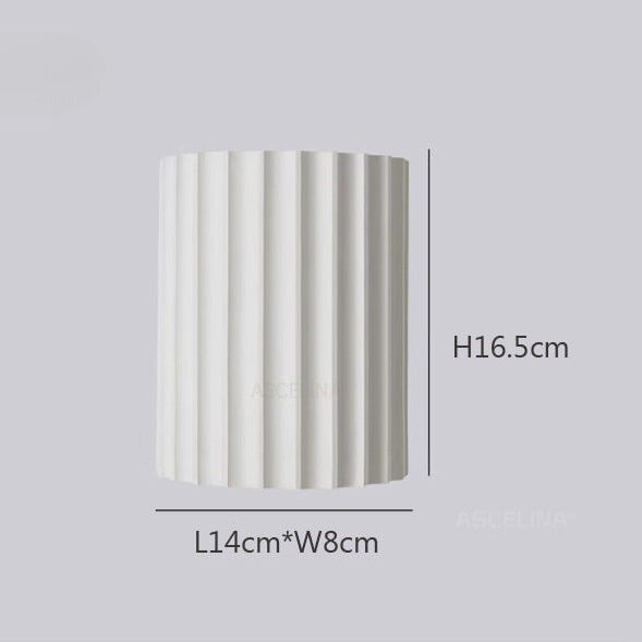 Moderne gerippte Wand LED-Wandleuchte