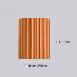 Moderne gerippte Wand LED-Wandleuchte