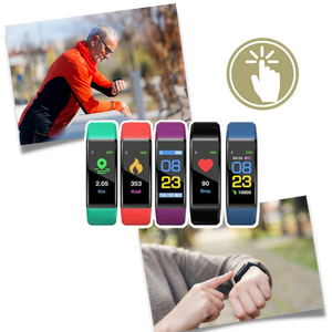 Smartwatch zur Gesundheitsüberwachung für Senioren