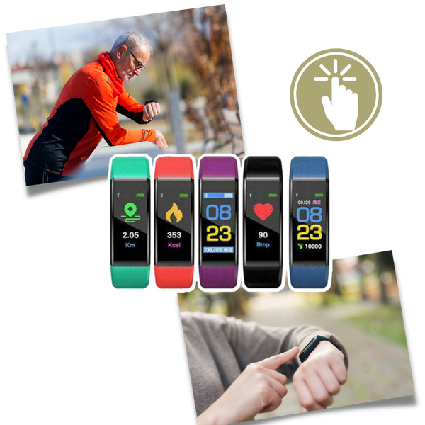 Smartwatch zur Gesundheitsüberwachung für Senioren
