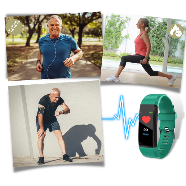Smartwatch zur Gesundheitsüberwachung für Senioren