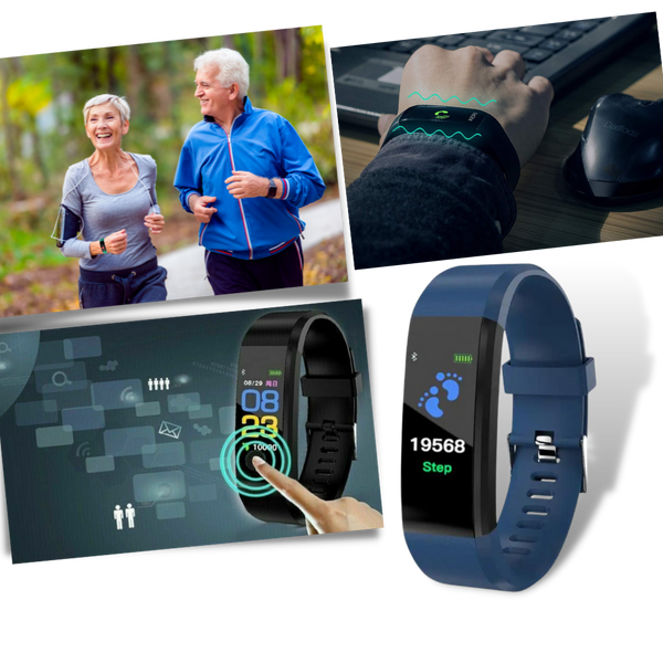 Smartwatch zur Gesundheitsüberwachung für Senioren