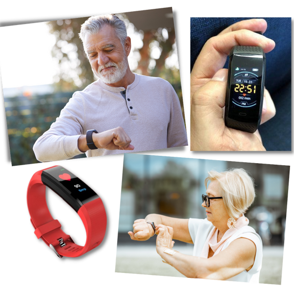 Smartwatch zur Gesundheitsüberwachung für Senioren
