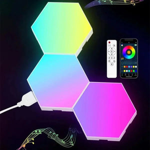 Mehrfarbig Hexagonol LED Wandleuchten