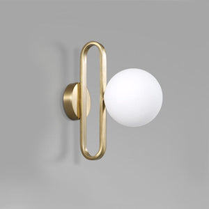 Moderne Wandleuchte mit Ovalem Rahmen