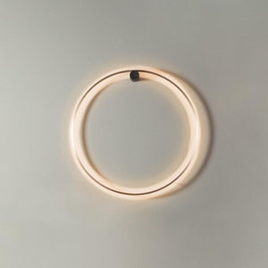 Moderne LED-Wandleuchte Rund