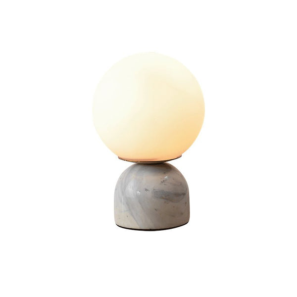 Minimalistische LED-Tischlampe mit Runder Kuppel