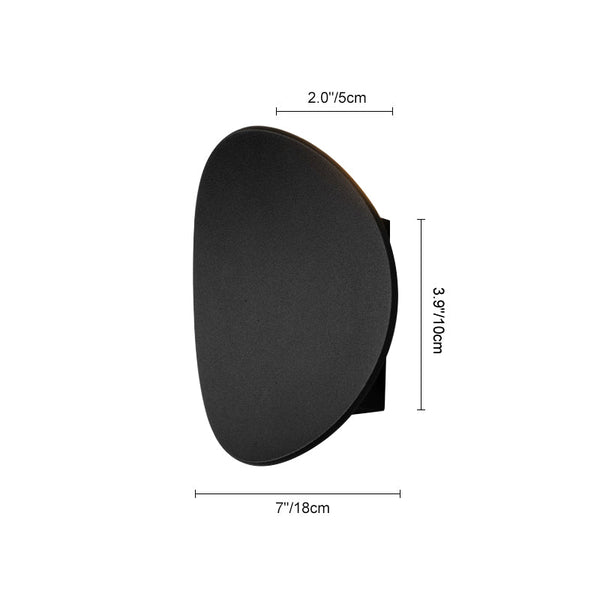 Runde LED Wandleuchte Moderne