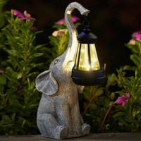 Charmante Elefant Solar Gartenlampe