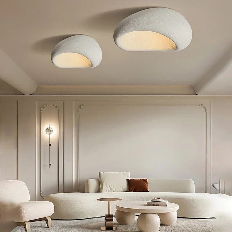 Moderne Asymmetrische Skulpturale LED Deckenleuchte