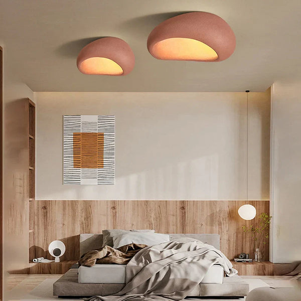 Moderne Asymmetrische Skulpturale LED Deckenleuchte