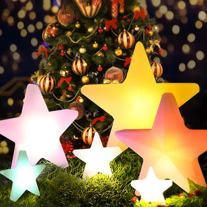Farbwechselnde Weihnachts-Außenbeleuchtung