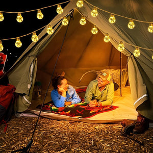 Weihnachts Lichterkette Für Den Außenbereich Mit Solarbetrieb